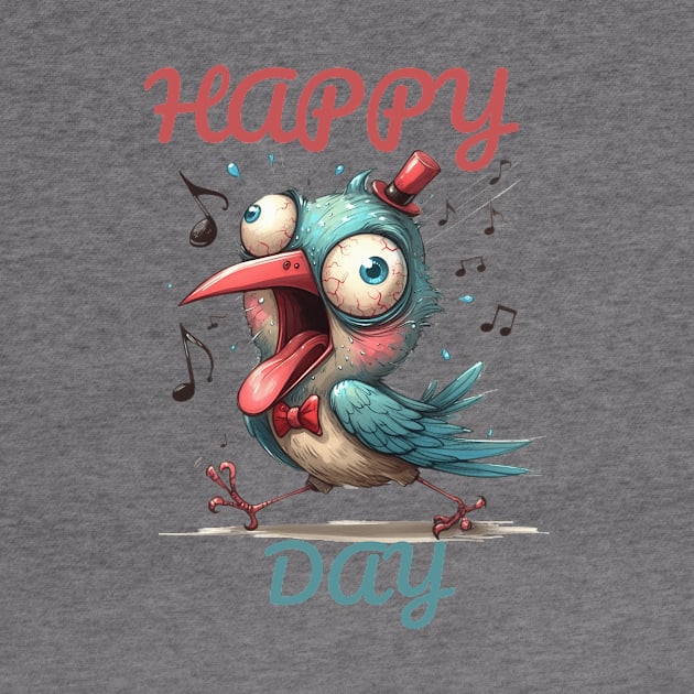 Funny Happy Bird Day by Relax and Carry On